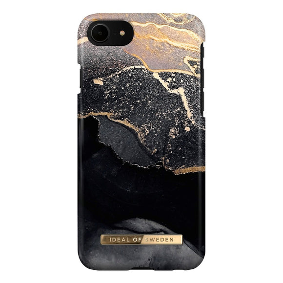 iDeal Of Sweden iPhone SE (2022 / 2020) / 8 / 7 Fashion Case Golden Twilight Marble