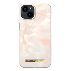 Ideal Of Sweden iPhone 16e / 14 / 13 Fashion Case - MagSafe Kompatibel - Rose Pearl Marble