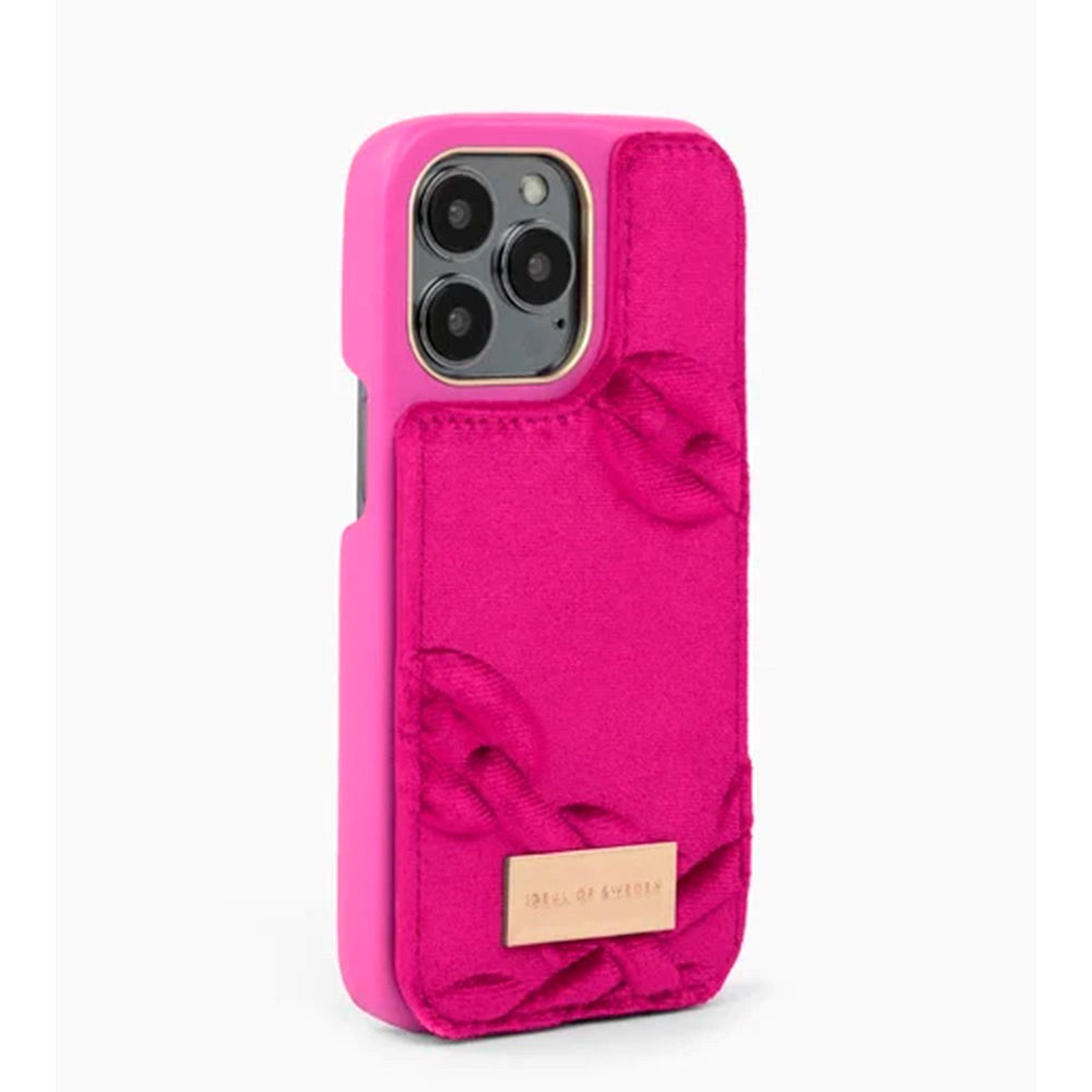 Ideal Of Sweden iPhone 13 Pro Fashion Case Atelier - Velour Hyper Pink