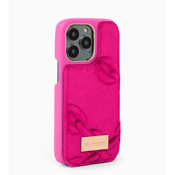 Ideal Of Sweden iPhone 13 Pro Fashion Case Atelier - Velour Hyper Pink