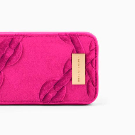 Ideal Of Sweden iPhone 13 Pro Fashion Case Atelier - Velour Hyper Pink