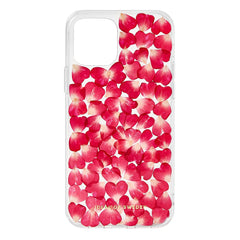 iDeal Of Sweden iPhone 12 / 12 Pro Clear Case - Red Roses