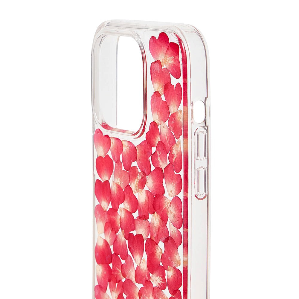 iDeal Of Sweden iPhone 14 Pro Clear Case - Red Roses