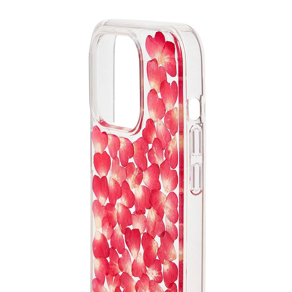 iDeal Of Sweden iPhone 14 Pro Clear Case - Red Roses