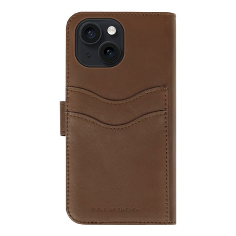 iDeal Of Sweden iPhone 15 Magnet Wallet+ - Brun