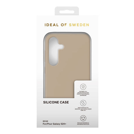 iDeal Of Sweden Samsung Galaxy S24+ (Plus) Silicone Case - Beige