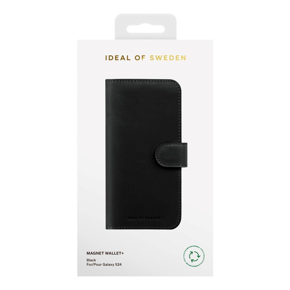 iDeal Of Sweden Samsung Galaxy S24 Magnet Wallet+ Cover - Sort