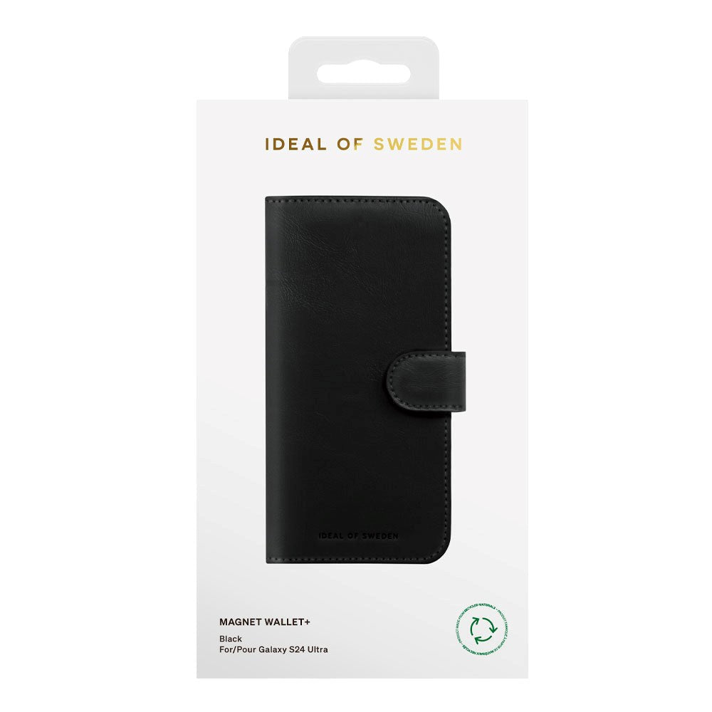iDeal Of Sweden Samsung Galaxy S24 Ultra Magnet Wallet+ Cover - Sort
