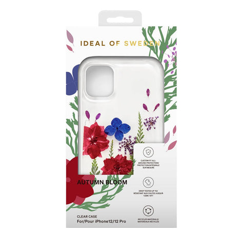 iDeal Of Sweden iPhone 12 / 12 Pro Clear Case - Autumn Bloom