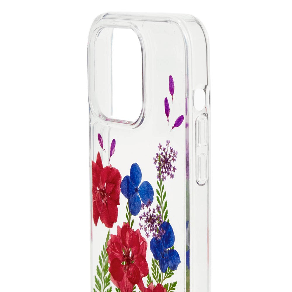 iDeal Of Sweden iPhone 15 Pro Clear Case - Autumn Bloom