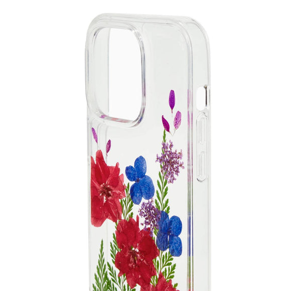 iDeal Of Sweden iPhone 14 Pro Clear Case - Autumn Bloom