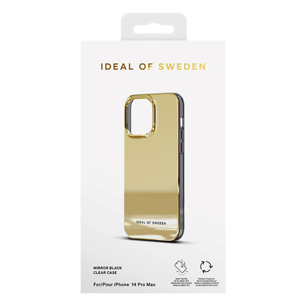 iDeal Of Sweden iPhone 14 Pro Max Mirror Case - Mirror Gold