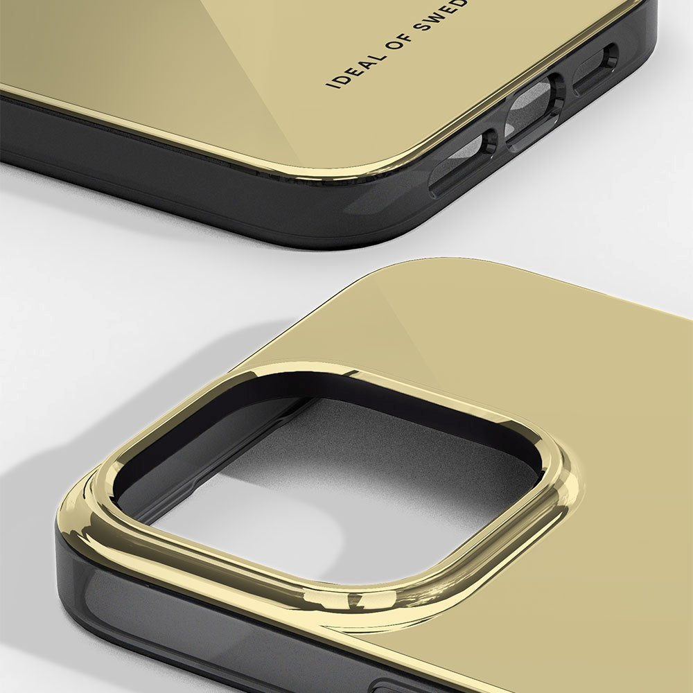 iDeal Of Sweden iPhone 14 Pro Max Mirror Case - Mirror Gold