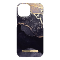iDeal Of Sweden iPhone 15 Fashion Case - MagSafe Kompatibel - Golden Twilight Marble