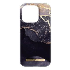 iDeal Of Sweden iPhone 15 Pro Fashion Case - MagSafe Kompatibel - Golden Twilight Marble