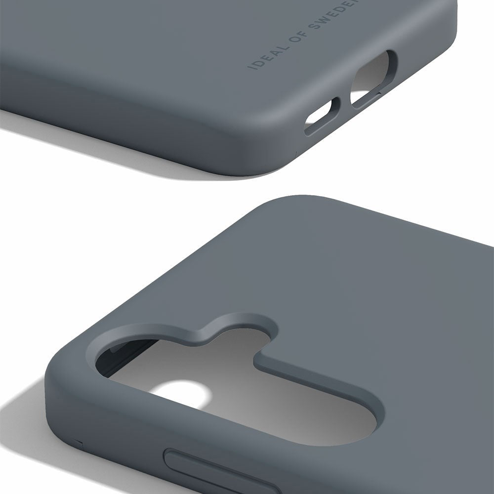 iDeal Of Sweden Samsung Galaxy S24 / S25 Silicone Case - MagSafe Kompatibel - Midnight Blue - (DEMO)