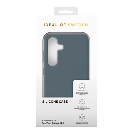 iDeal Of Sweden Samsung Galaxy S24 Silicone Case - Midnight Blue