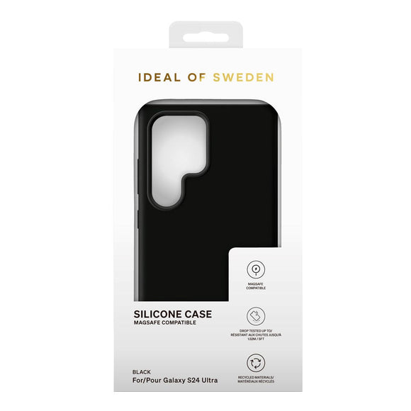 iDeal Of Sweden Samsung Galaxy S24 Ultra Silicone Case - MagSafe Kompatibel - Black