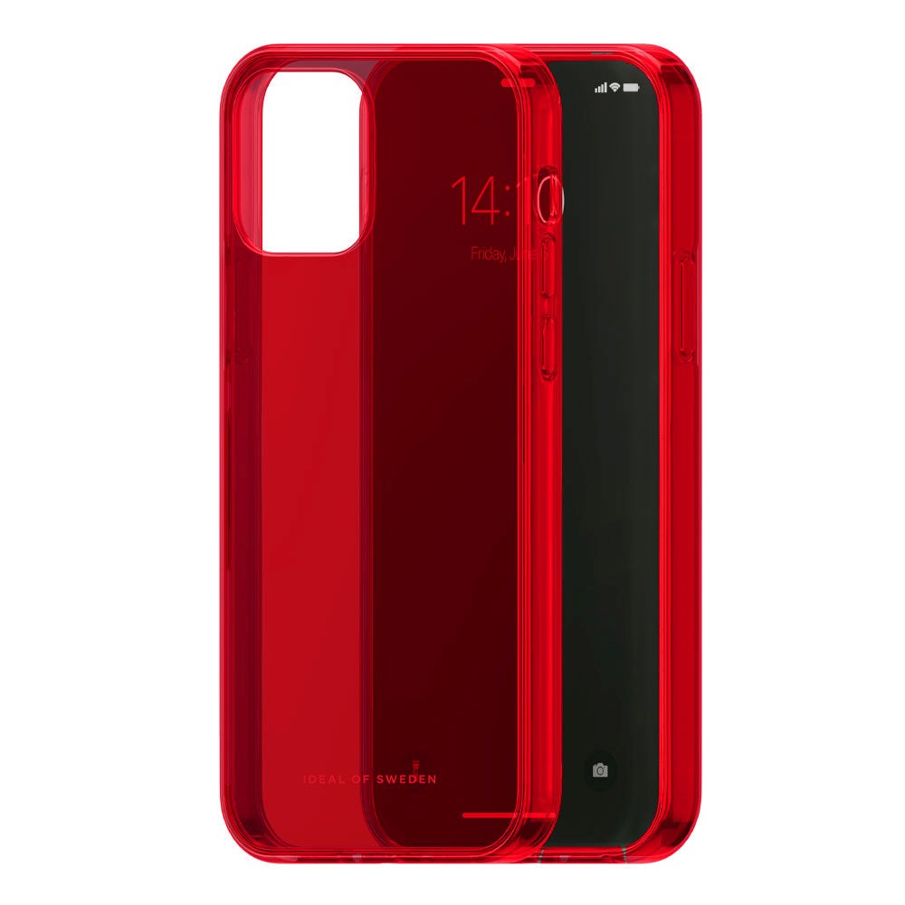 iDeal Of Sweden iPhone 12 / 12 Pro Clear Case - Radiant Red