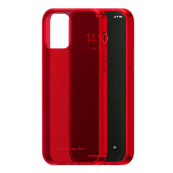 iDeal Of Sweden iPhone 12 / 12 Pro Clear Case - Radiant Red