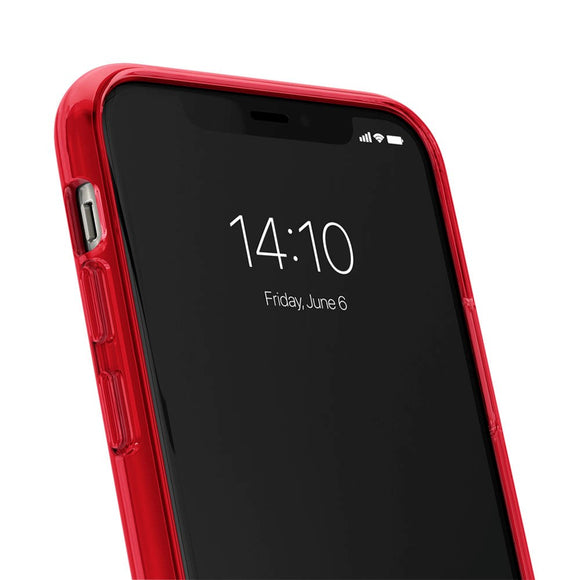 iDeal Of Sweden iPhone 12 / 12 Pro Clear Case - Radiant Red