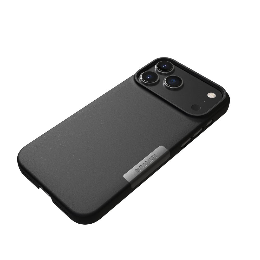 iPhone 18 Pro Max / 17 Pro Max Nudient Thin Case - MagSafe Kompatibel - Ink Black
