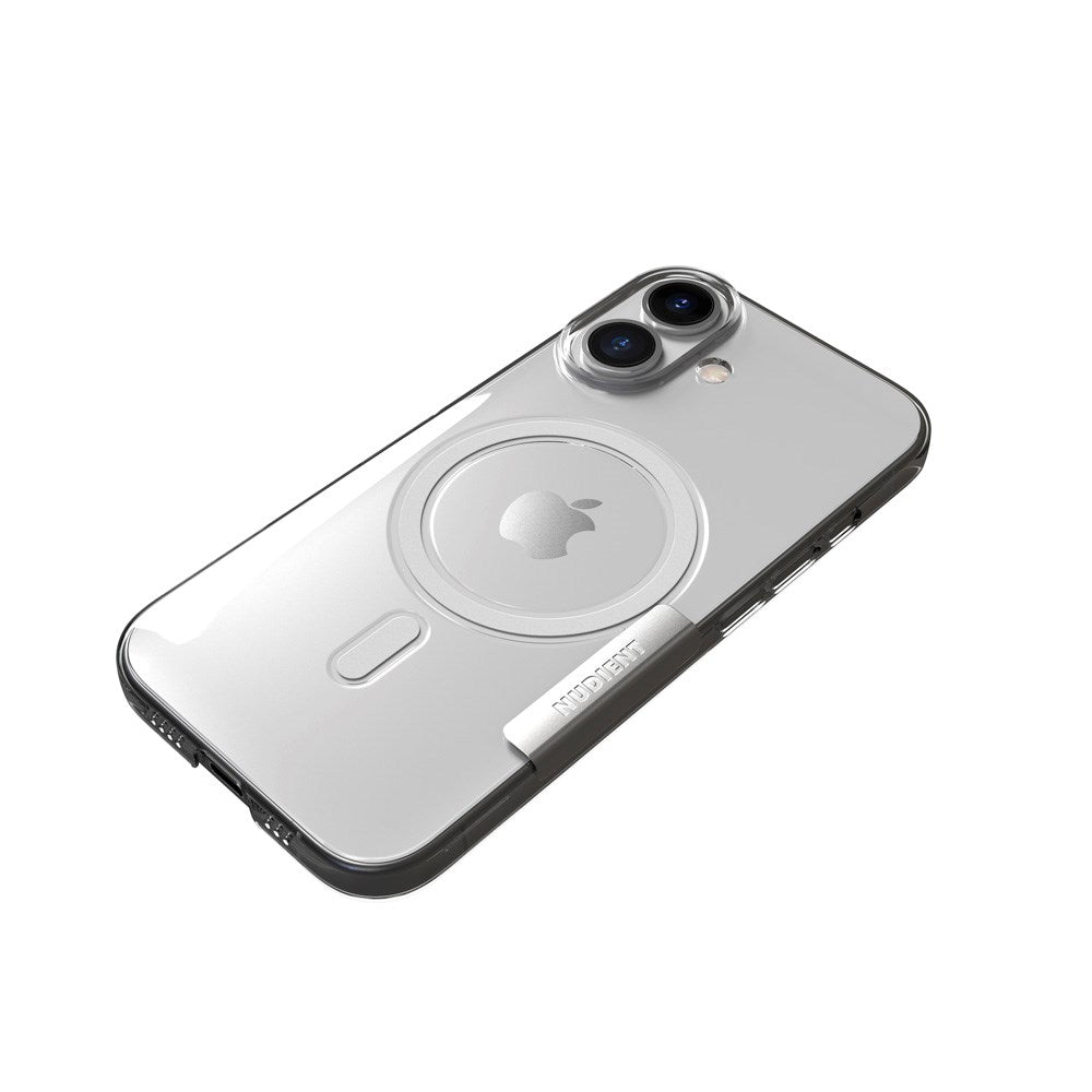 Nudient Thin Case iPhone 17 Cover - MagSafe Kompatibel - Transparent