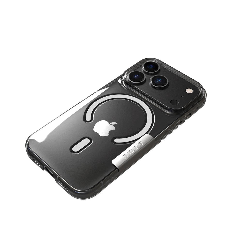 Nudient Thin Case iPhone 17 Pro Cover - MagSafe Kompatibel - Transpare