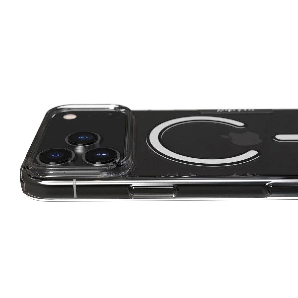 Nudient Thin Case iPhone 17 Pro Max Cover - MagSafe Kompatibel - Transparent