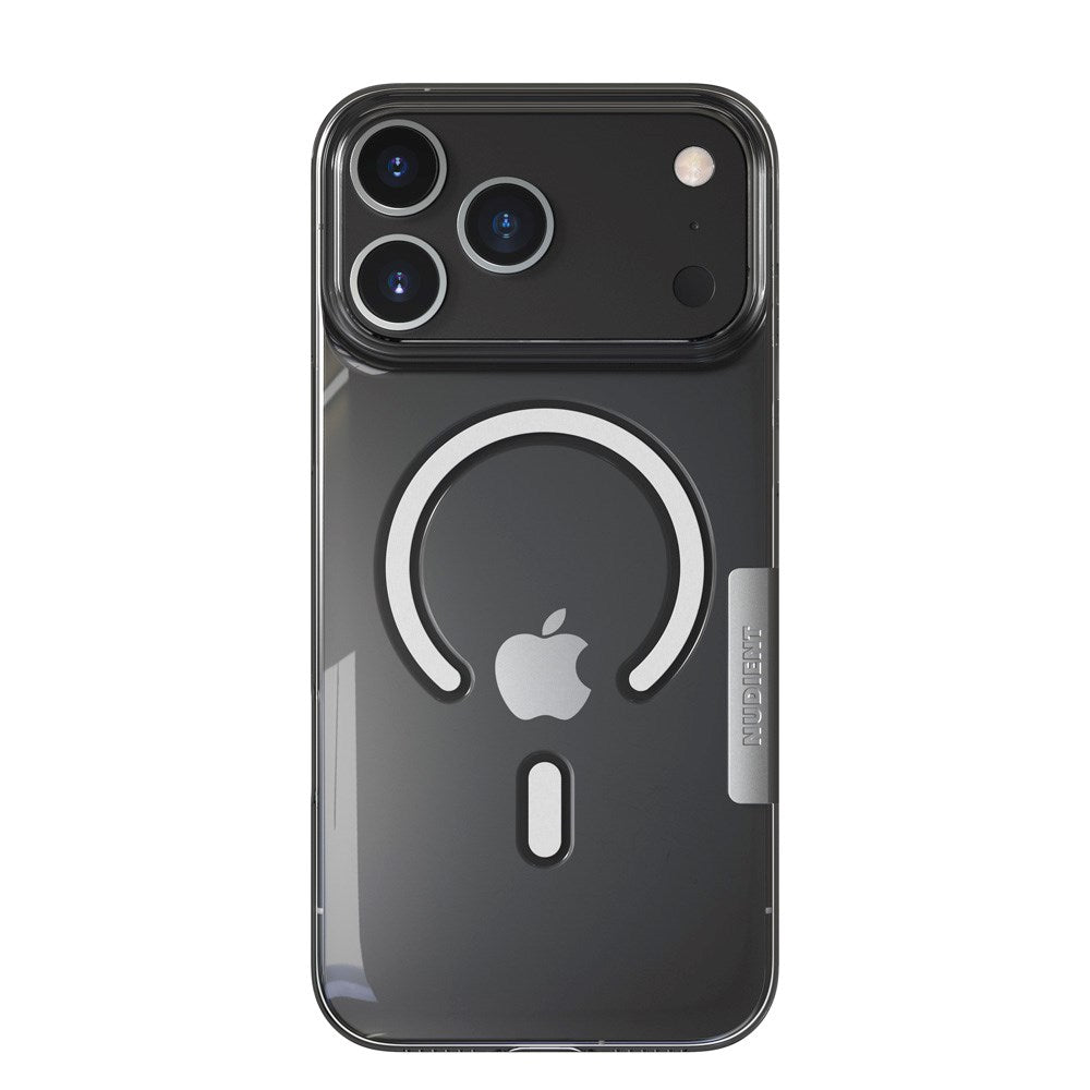 Nudient Thin Case iPhone 17 Pro Max Cover - MagSafe Kompatibel - Transparent