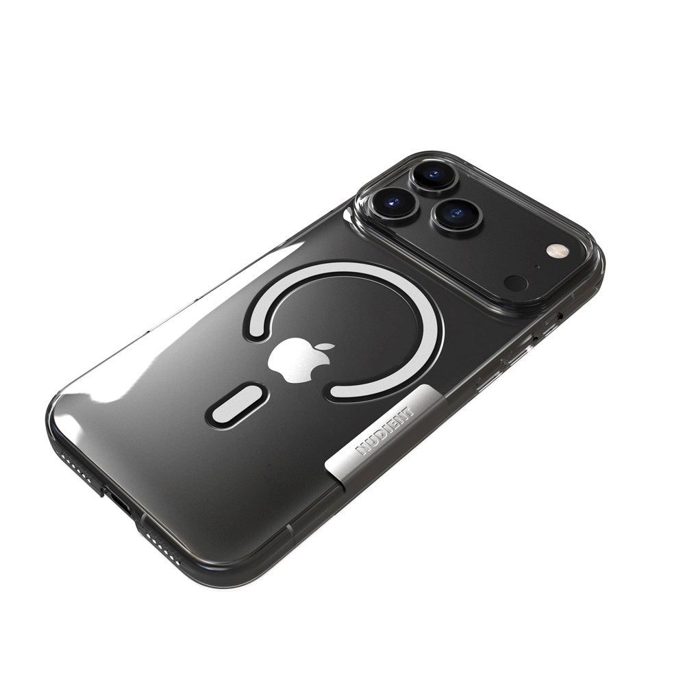 Nudient Thin Case iPhone 17 Pro Max Cover - MagSafe Kompatibel - Transparent