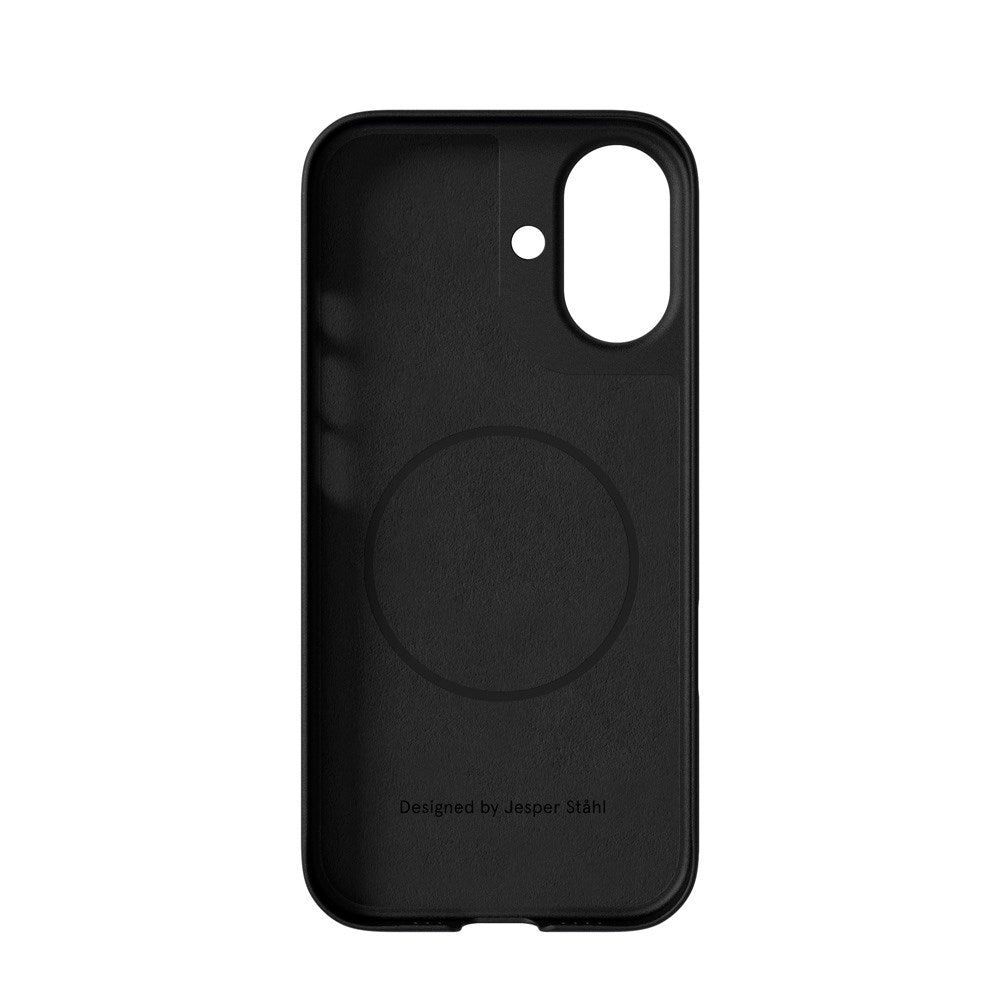 Nudient Thin Case iPhone 17 Cover - MagSafe Kompatibel - Ink Black