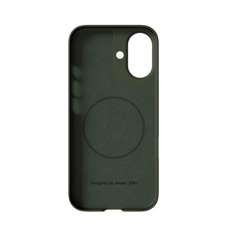 Nudient Thin Case iPhone 17 Cover - MagSafe Kompatibel - Pine Green