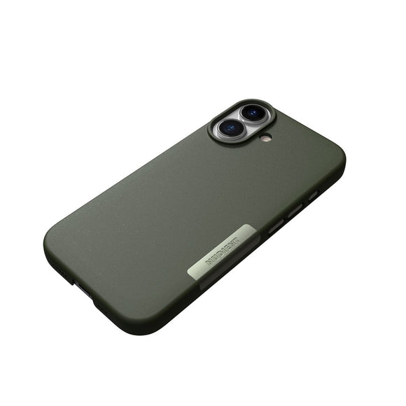 Nudient Thin Case iPhone 17 Cover - MagSafe Kompatibel - Pine Green