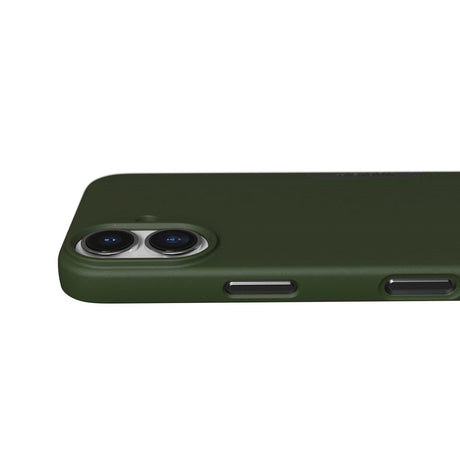 Nudient Thin Case iPhone 17 Cover - MagSafe Kompatibel - Pine Green