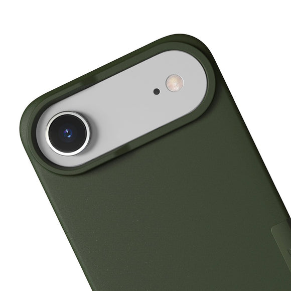 Nudient Thin Case iPhone Air Cover - MagSafe Kompatibel - Pine Green