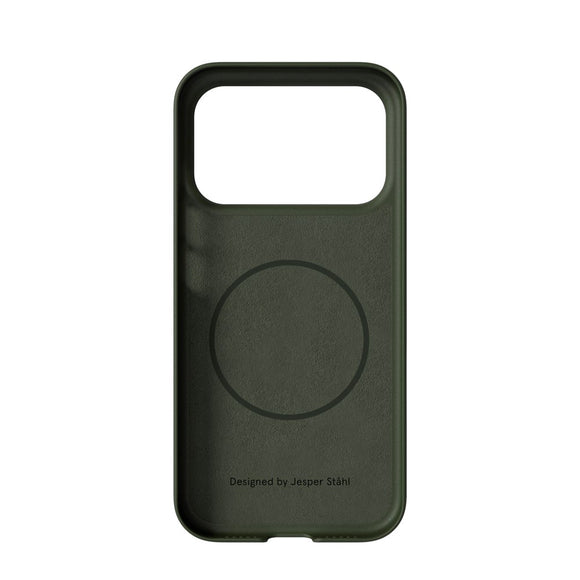 Nudient Thin Case iPhone 17 Pro Cover - MagSafe Kompatibel - Pine Green