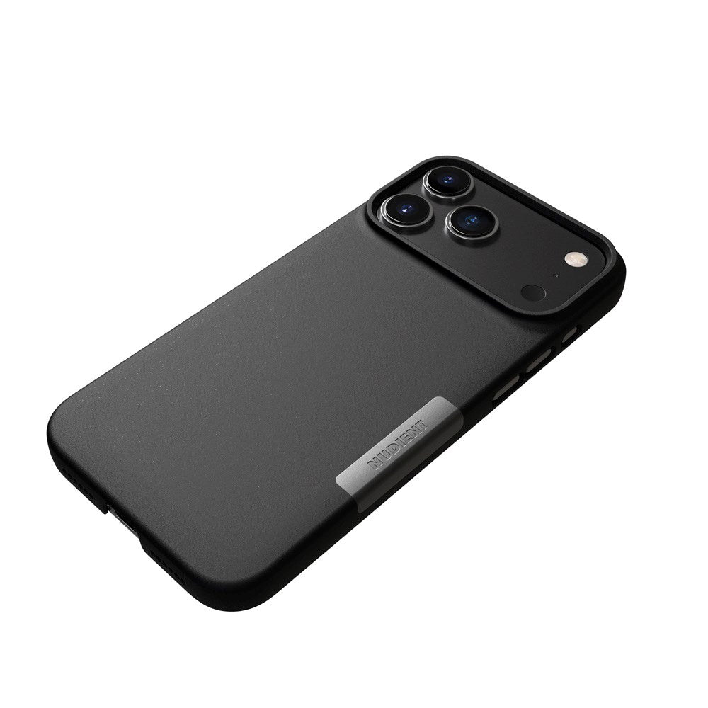 Nudient Thin Case iPhone 17 Pro Max Cover - MagSafe Kompatibel - Ink Black