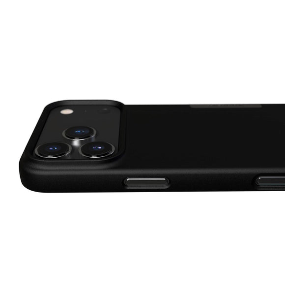 Nudient Thin Case iPhone 17 Pro Max Cover - MagSafe Kompatibel - Ink Black