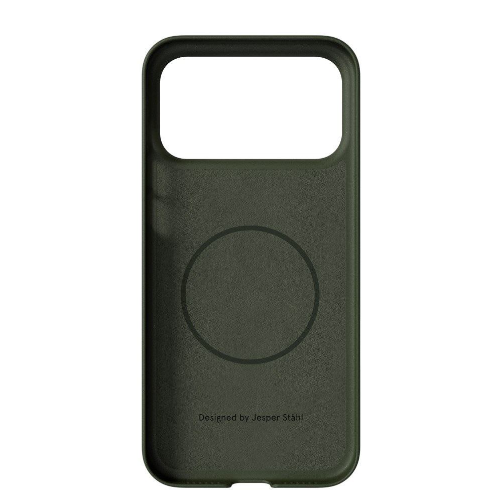 Nudient Thin Case iPhone 17 Pro Max Cover - MagSafe Kompatibel - Pine Green