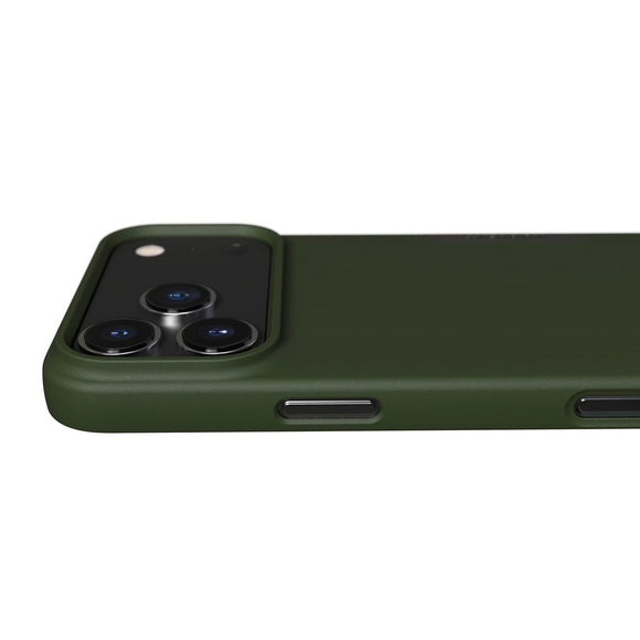 Nudient Thin Case iPhone 17 Pro Max Cover - MagSafe Kompatibel - Pine Green