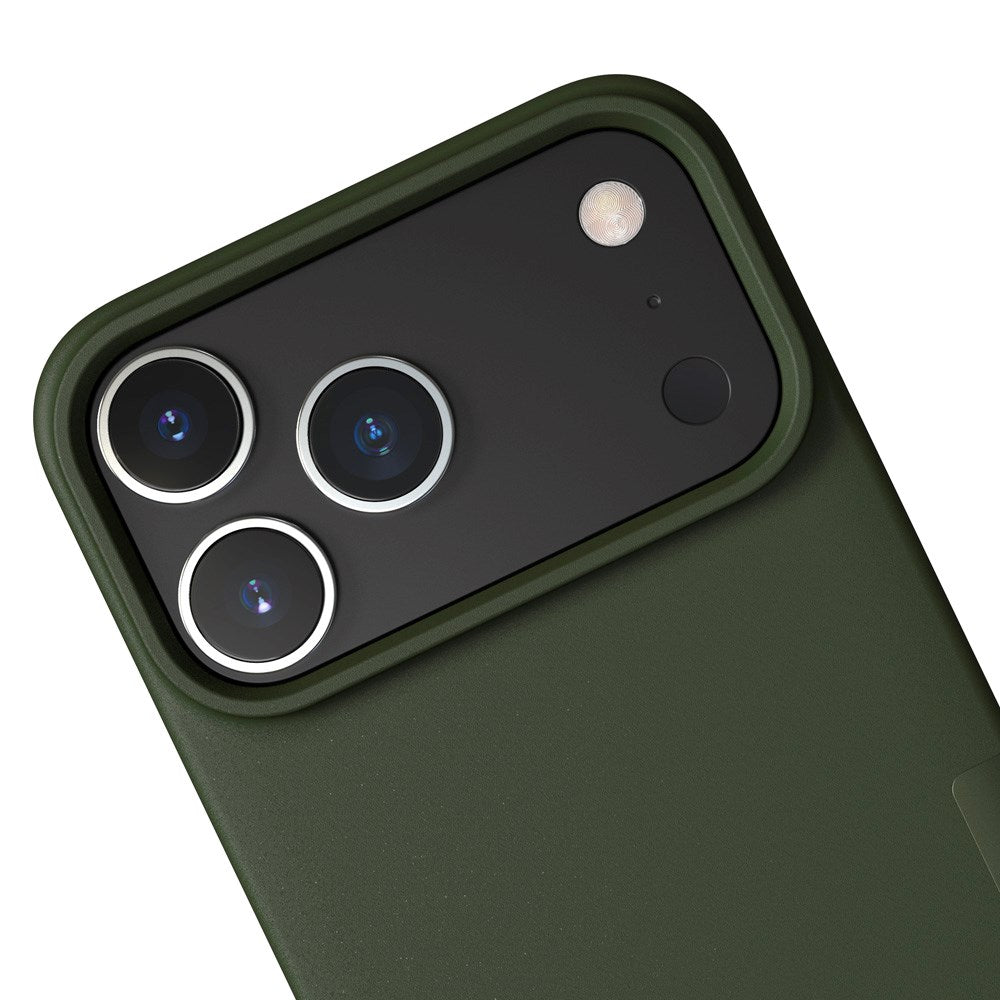 Nudient Thin Case iPhone 17 Pro Max Cover - MagSafe Kompatibel - Pine Green