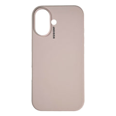 Nudient Base Silicone iPhone 16 Cover - Stone Beige