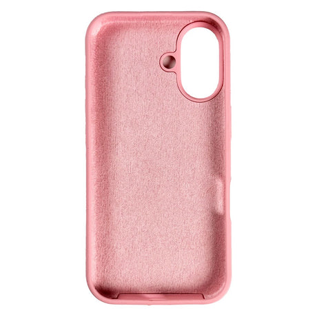 Nudient Base Silicone iPhone 16 Cover - Baby Pink