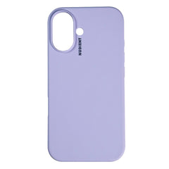 Nudient Base Silicone iPhone 16 Cover - Soft Purple