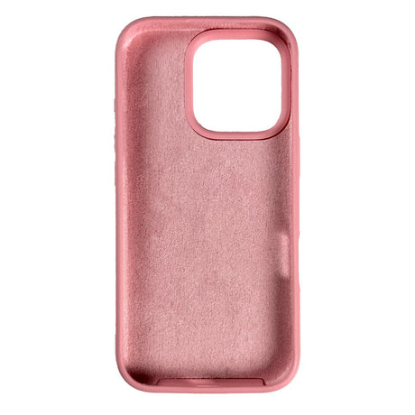 Nudient Base Silicone iPhone 16 Pro Cover - Baby Pink