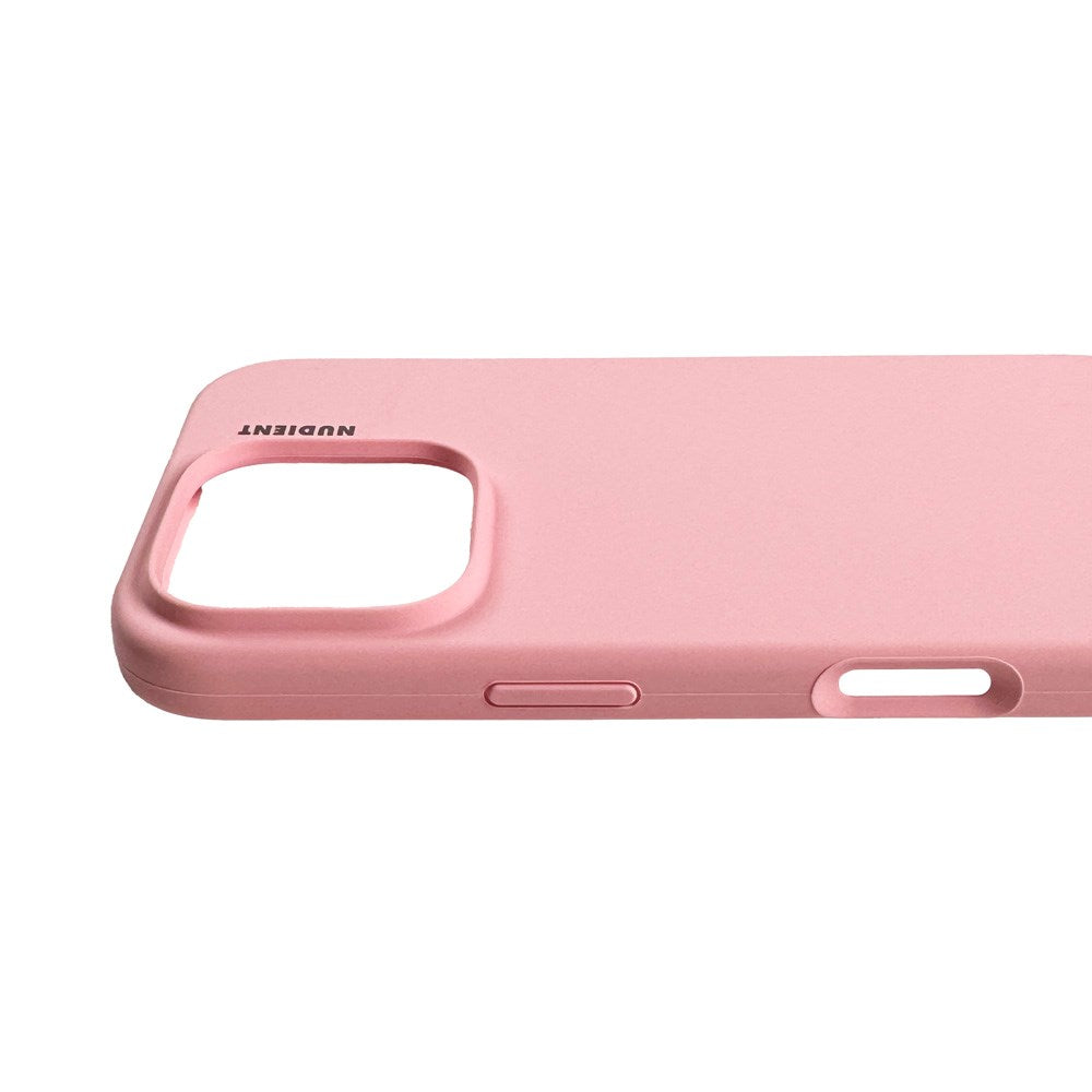 Nudient Base Silicone iPhone 16 Pro Cover - Baby Pink