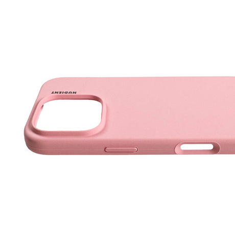 Nudient Base Silicone iPhone 16 Pro Cover - Baby Pink