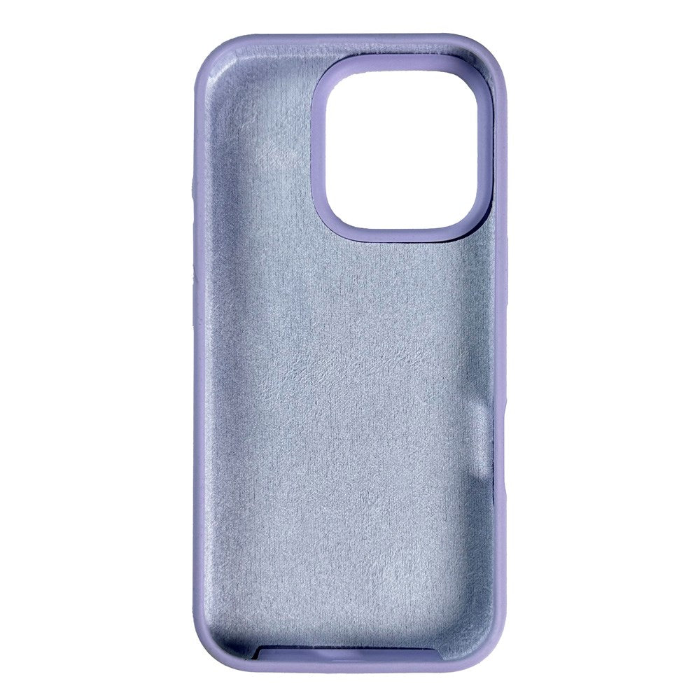 Nudient Base Silicone iPhone 16 Pro Cover - Soft Purple