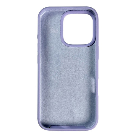 Nudient Base Silicone iPhone 16 Pro Cover - Soft Purple